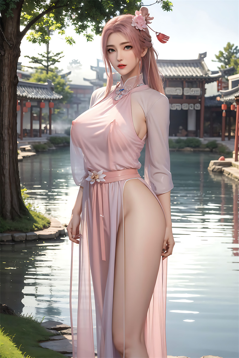 [第一千一百零五期] [少年歌行] [李寒衣 · 系列十六] 巨乳薄纱仙气飘飘 [23P]