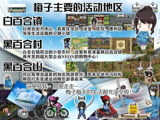 [日式RPG/露出] 地域活性生存RPG～梅子来了哦! 地域活性サバイバルRPG～梅ちゃんがきた! 官中版 [580M]