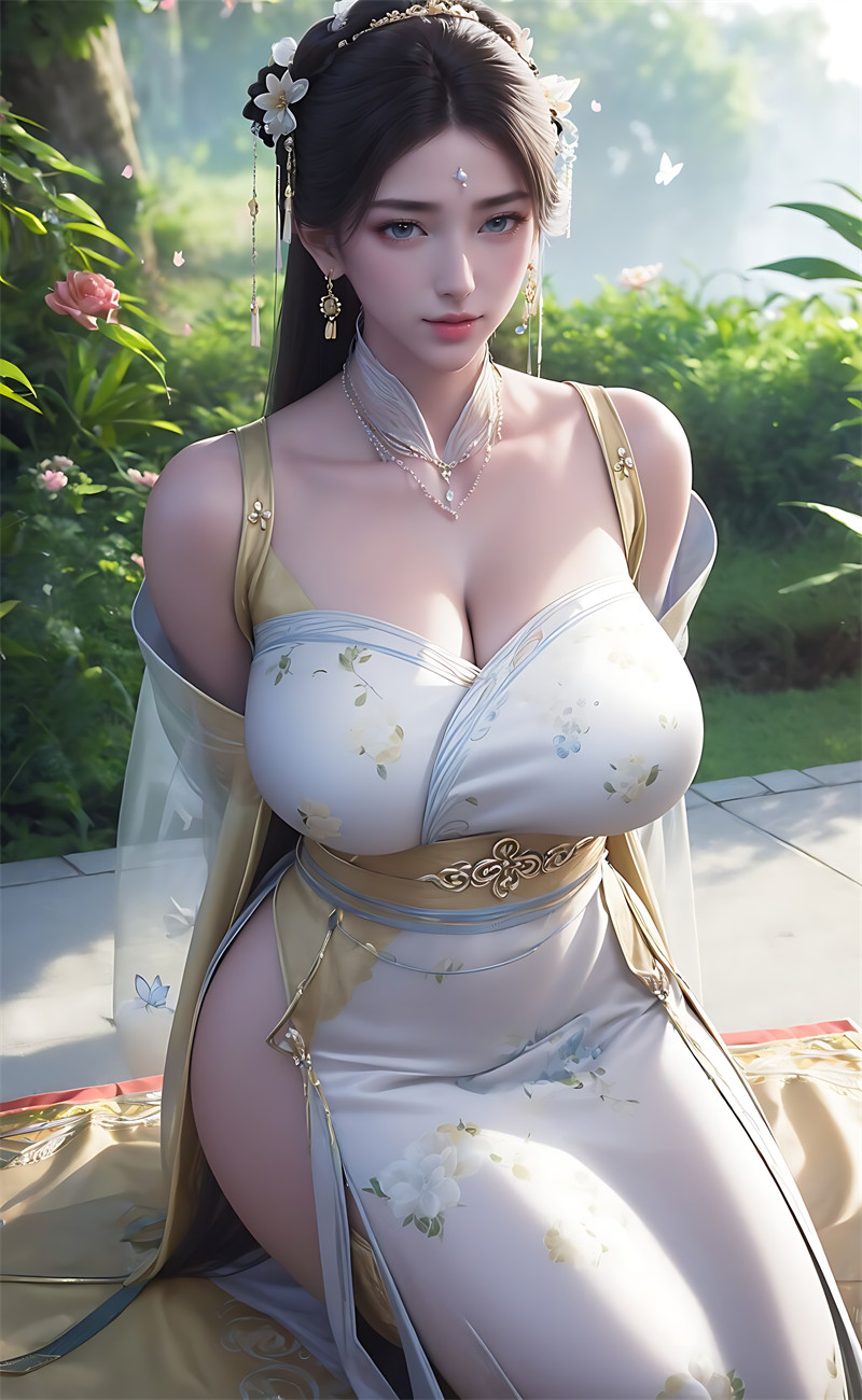 [第一千六十二期] [诛仙] [金瓶儿 · 系列十一] 巨乳汉服 [166P]
