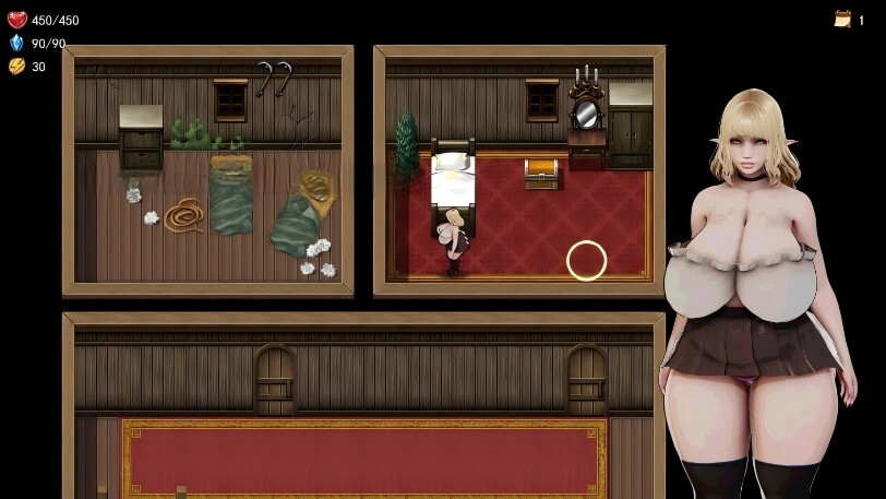 新作[探索RPG/巨乳爆乳] 欢愉深渊2 Abyss of Pleasure 2 Ver0.1 机翻步兵版 [1.90G]
