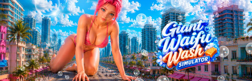 更新[沙盒SLG/露出/动态] Giant Waifu Wash Simulator v0.2 官中步兵 [2.94G]