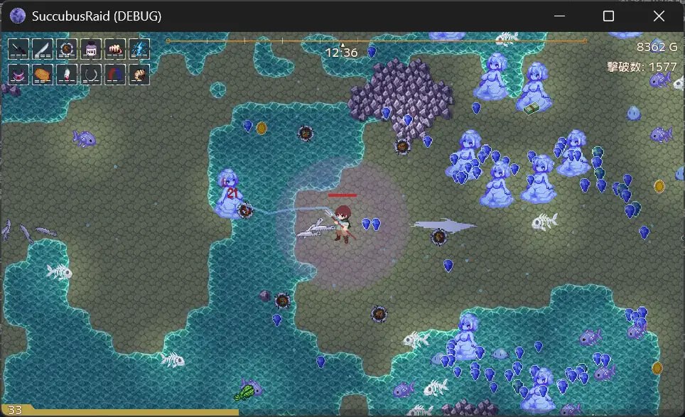 更新[日式ACT/像素动态] 魅魔袭来 Succubus Raid v1.10 生肉步兵版 [100M]