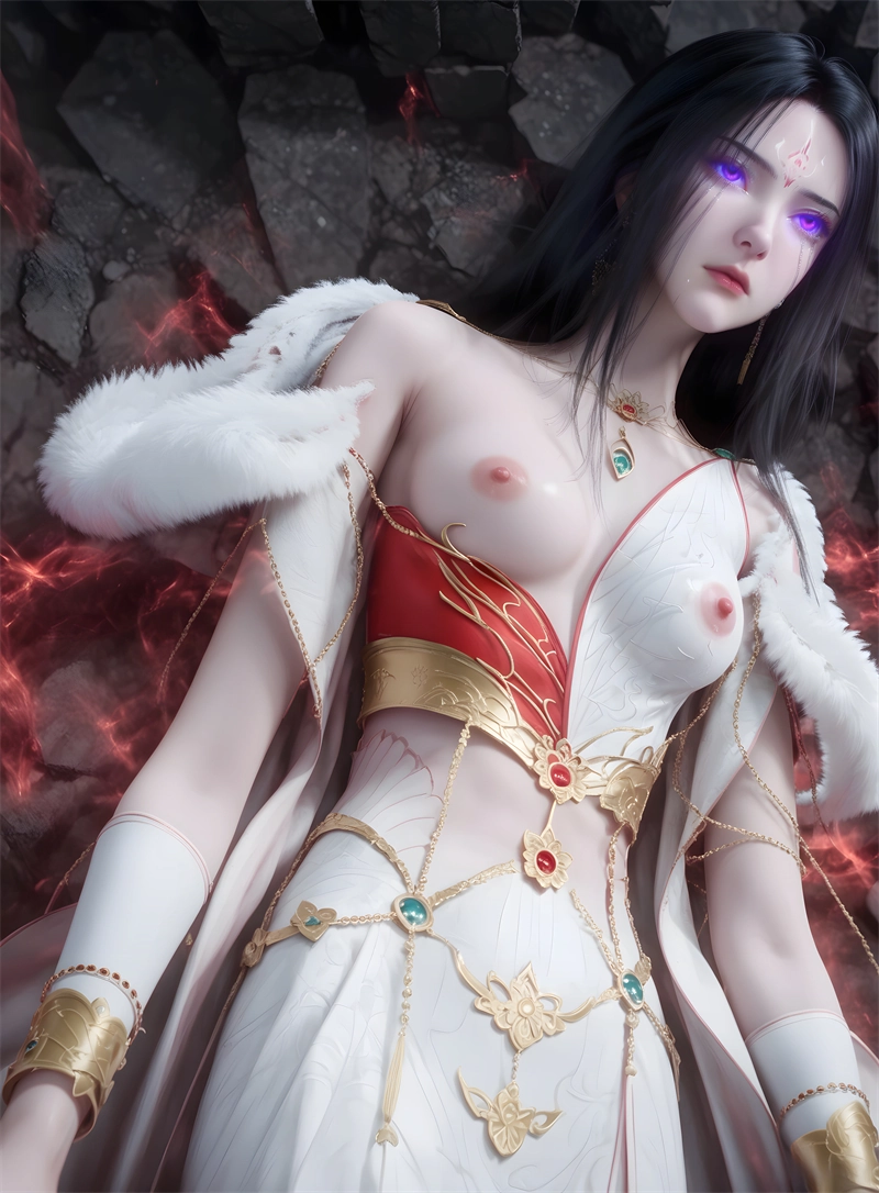 [147]精致AI绘画-仙逆-魔化红蝶-涩涩