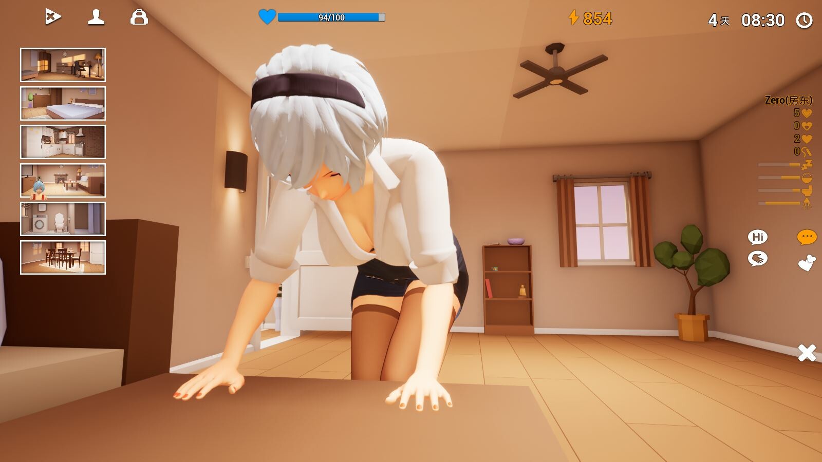 更新[养成SLG/3D作品/动态] 零号协议 AgreementZero v0.4.10 官中步兵版+DLC [550M]
