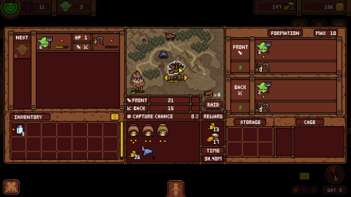 更新[塔防SLG/像素动态] 哥布林巢穴 Goblin Nest v1.36 官中步兵版+存档 [70M]