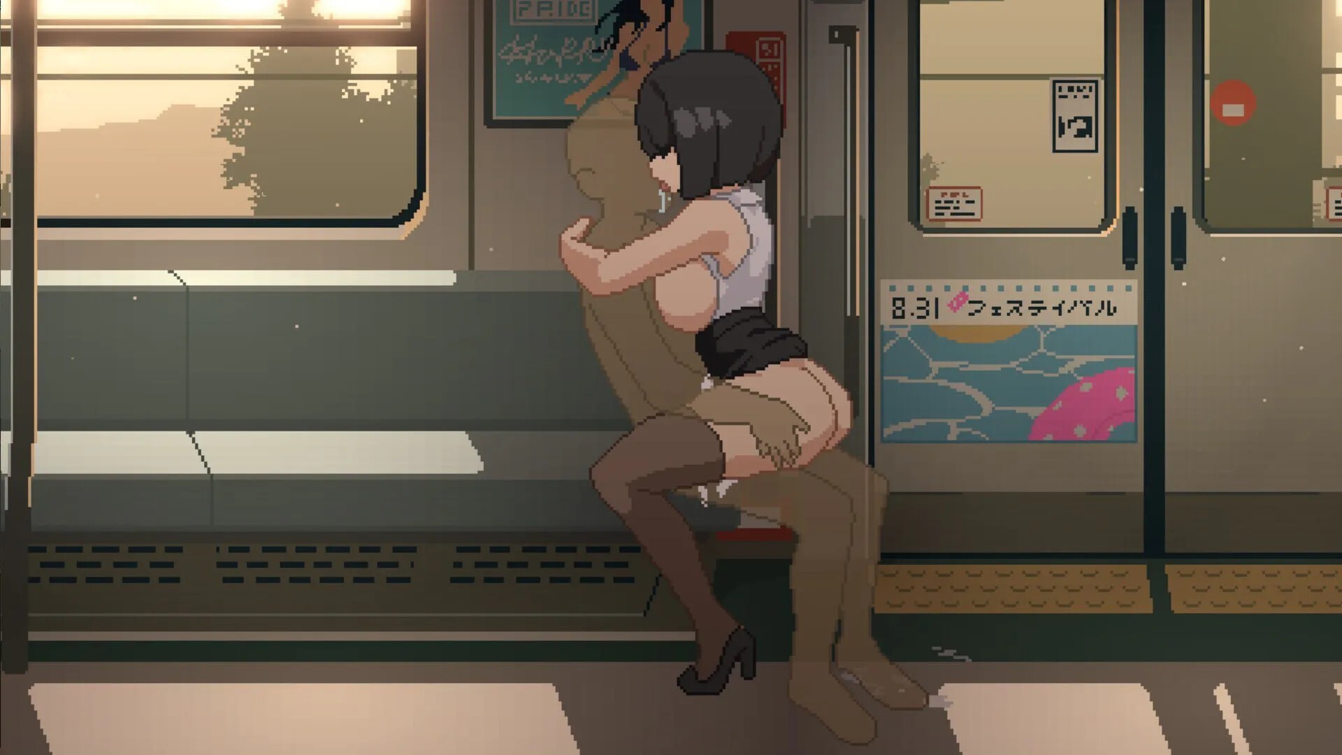 更新[互动SLG/巨乳爆乳/像素动态]45号电车 45番電車 Train45  v1.0.5.1 官中步兵版  [1.3G]