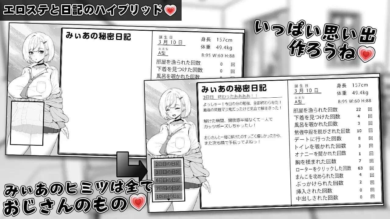 新作[互动养成SLG/抚摸触摸] 美亚的房间 みぃあルーム AI汉化版 [470M]