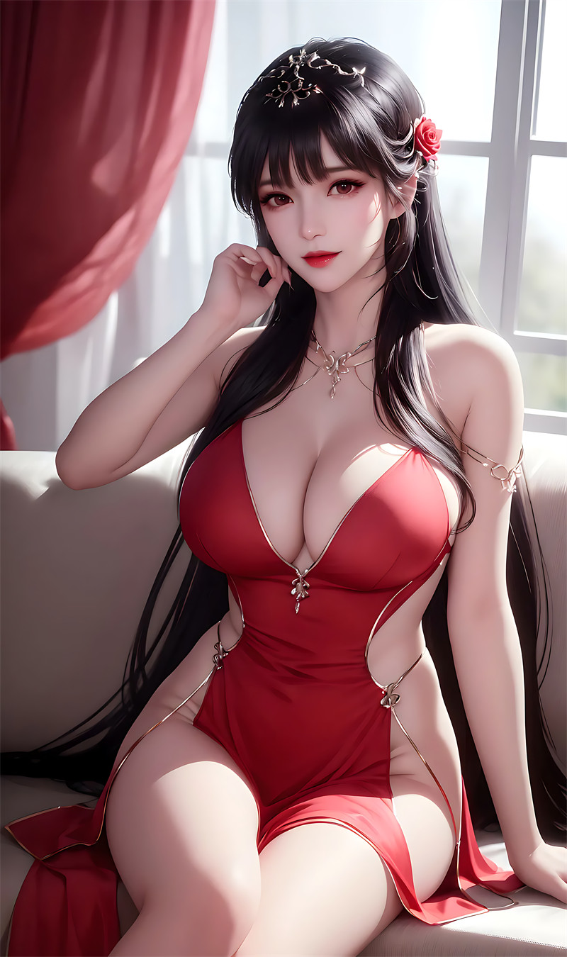 [第1269期] [斗罗大陆] [小舞 · 系列二十一] 红色礼服 [61P]