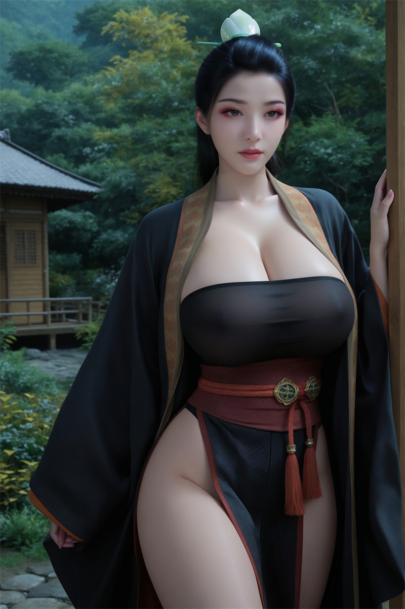 [第3300期] [凡人修仙传] [红拂 · 系列二] 巨乳涩涩 [64P]