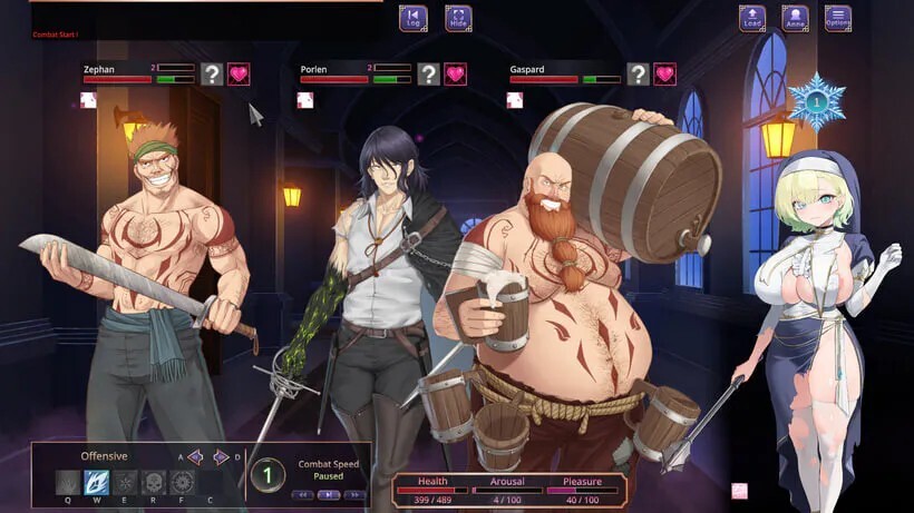 更新[日式RPG/巨乳修女] 恶行城堡 Castle of Vice Alpha v0.13 生肉步兵版+存档 [780M]
