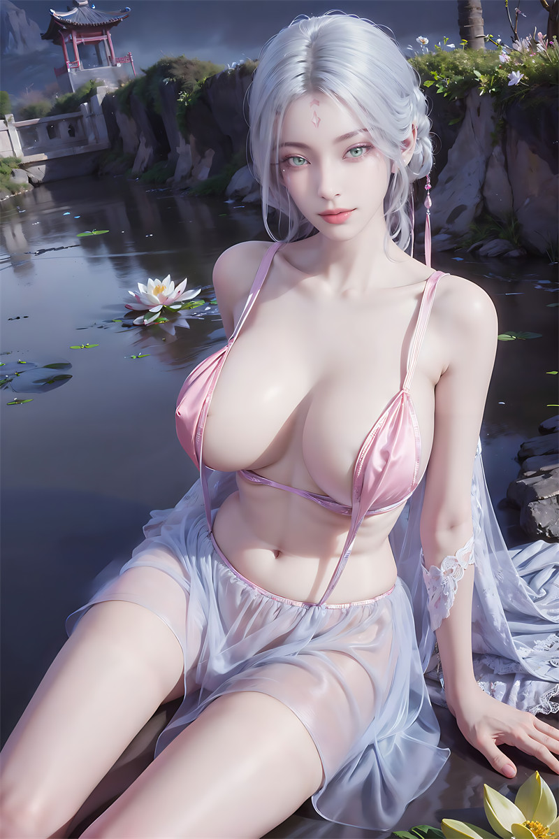 [第一千六十六期] [诛仙] [小白 · 系列九] 薄纱比基尼 [33P]