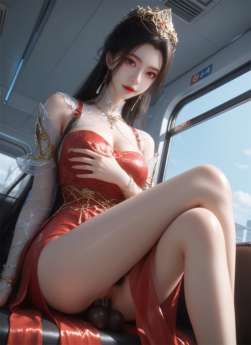 [110]精致AI绘画-长生界-赵琳儿-大长腿